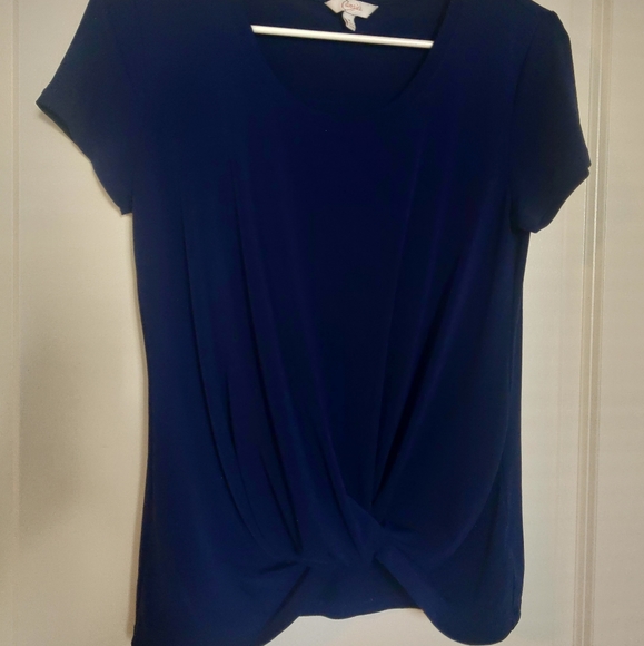 Tie-front dress top - Picture 1 of 1